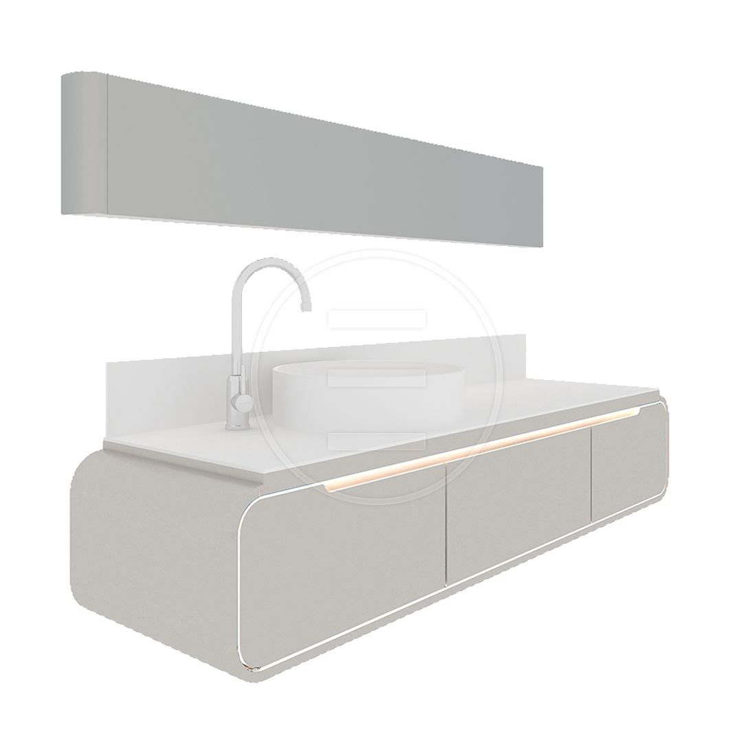 Wastafel Lyre Cabinet