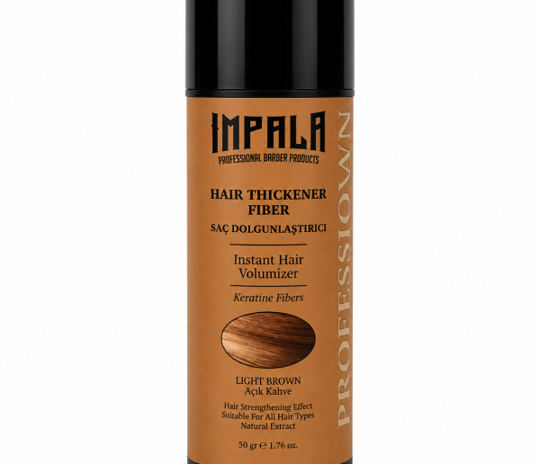 Impala Hair Thickener Fiber Light Brown 50gr