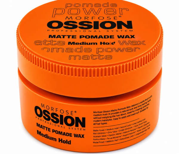 Morfose Ossion Matte Pomade Wax Medium Hold