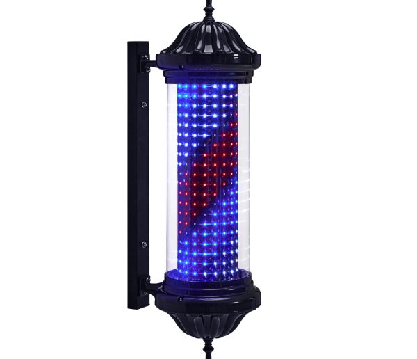 Pub Barber Pole 041BC 81cm Black