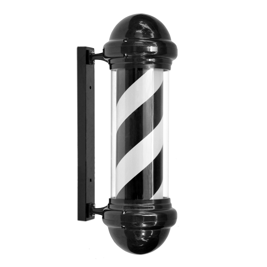 Barber Pole DSS Black / White