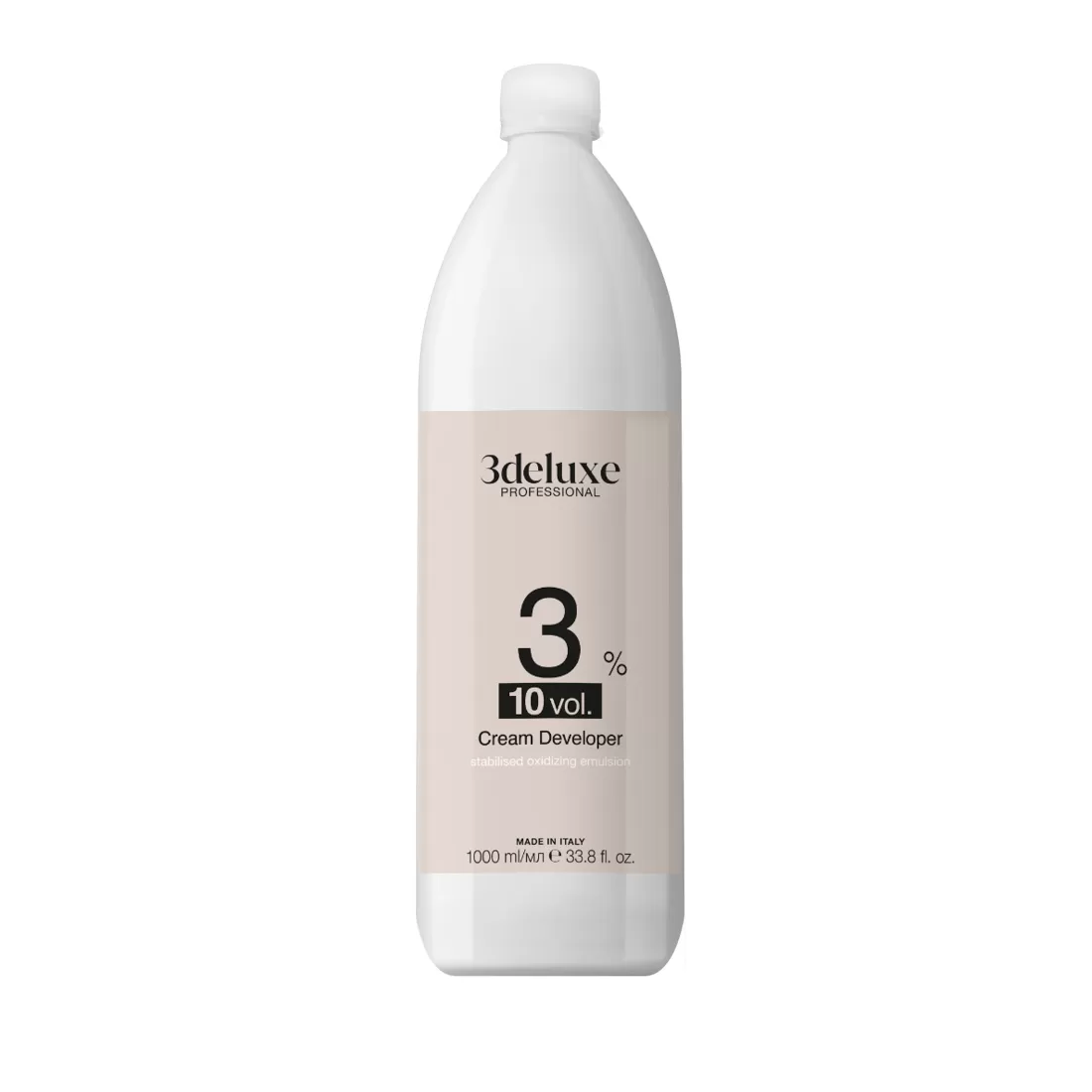3DeLuxe Professional Cream Developer 3% 1000 ml NEW