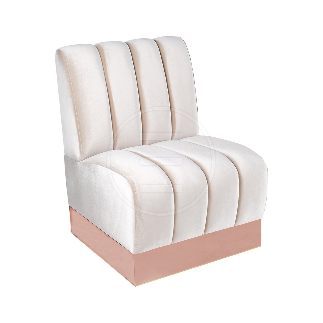 Wachtbank Amy Lounge Single Rose