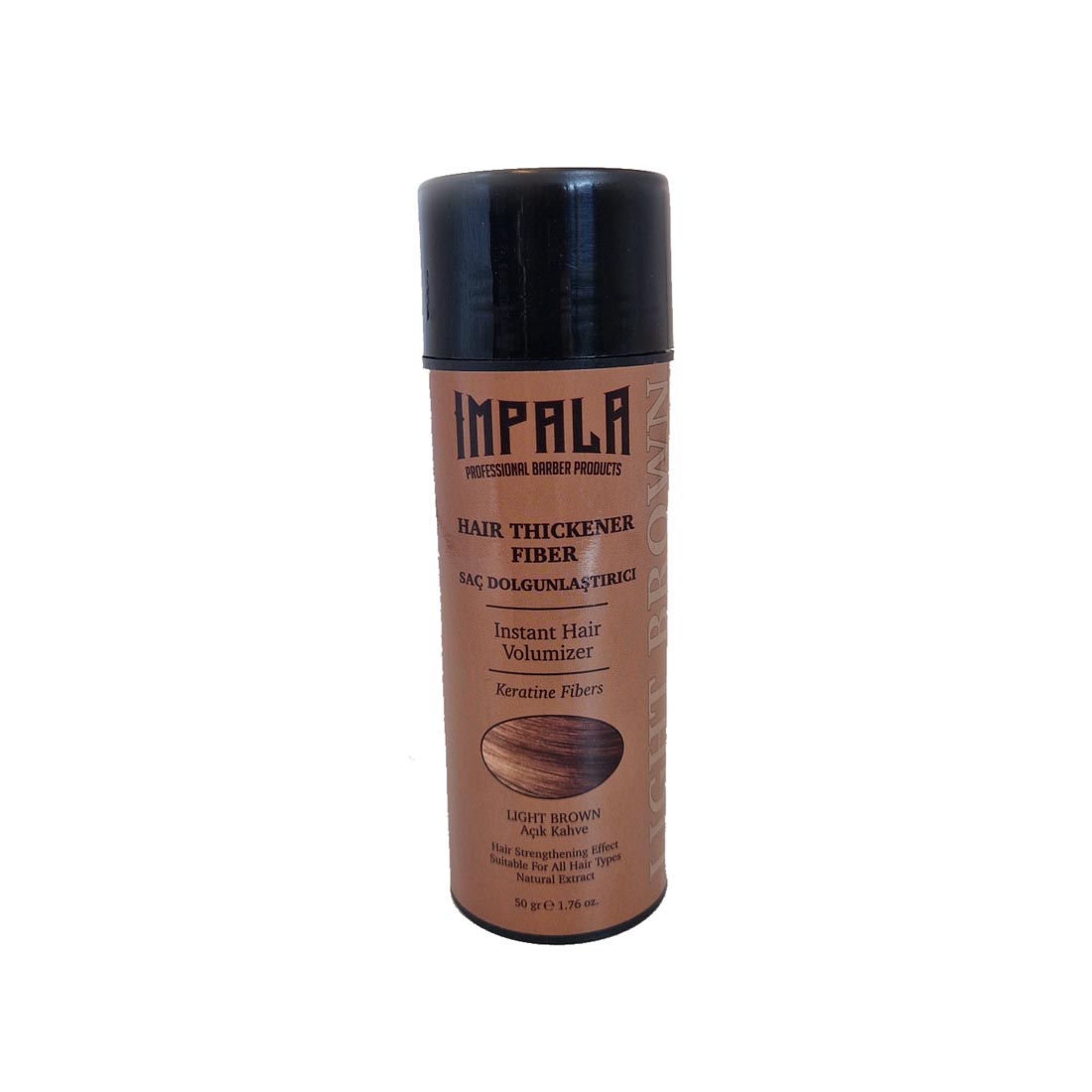Impala Hair Thickener Fiber Light Brown