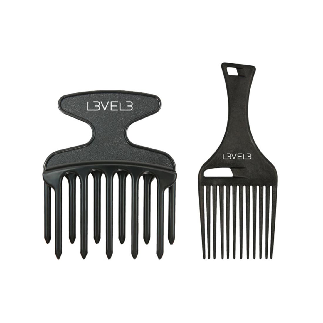 L3VEL3 Hair Pick Comb Set