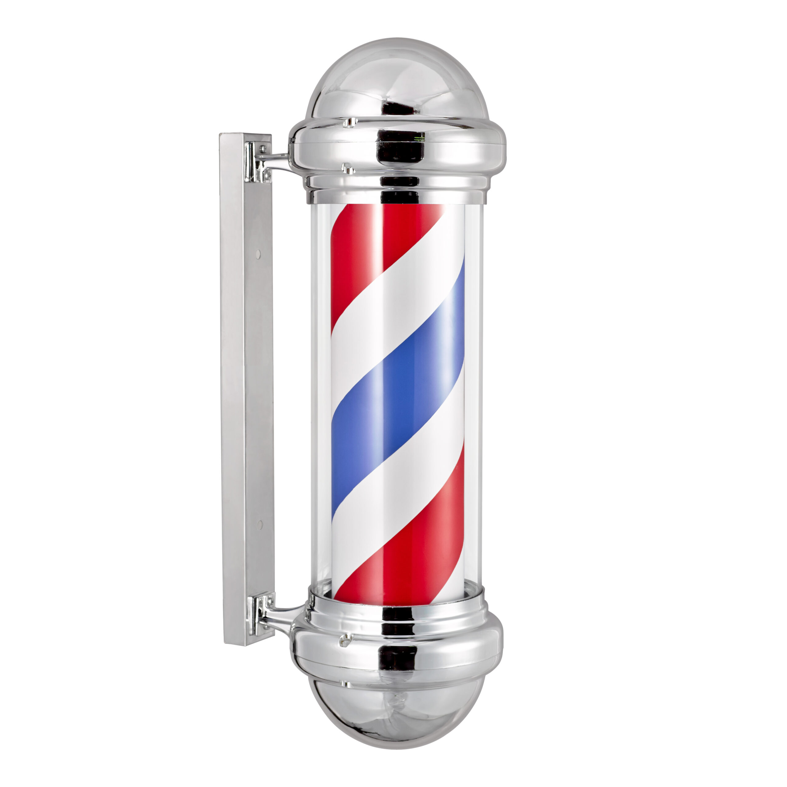 Barber Pole DSS Red / White / Blue