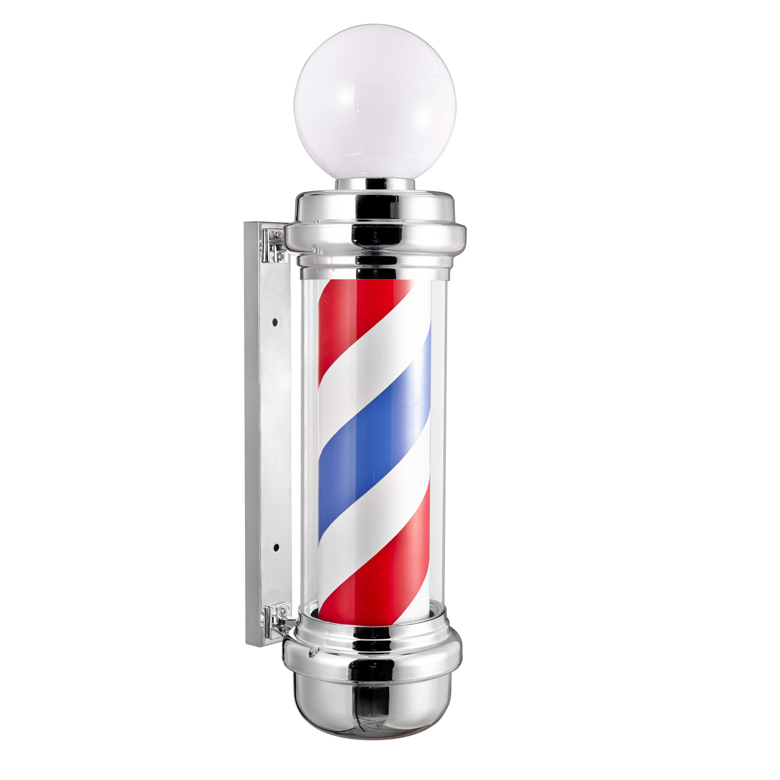 Barber Pole DSS Red / White / Blue Classic