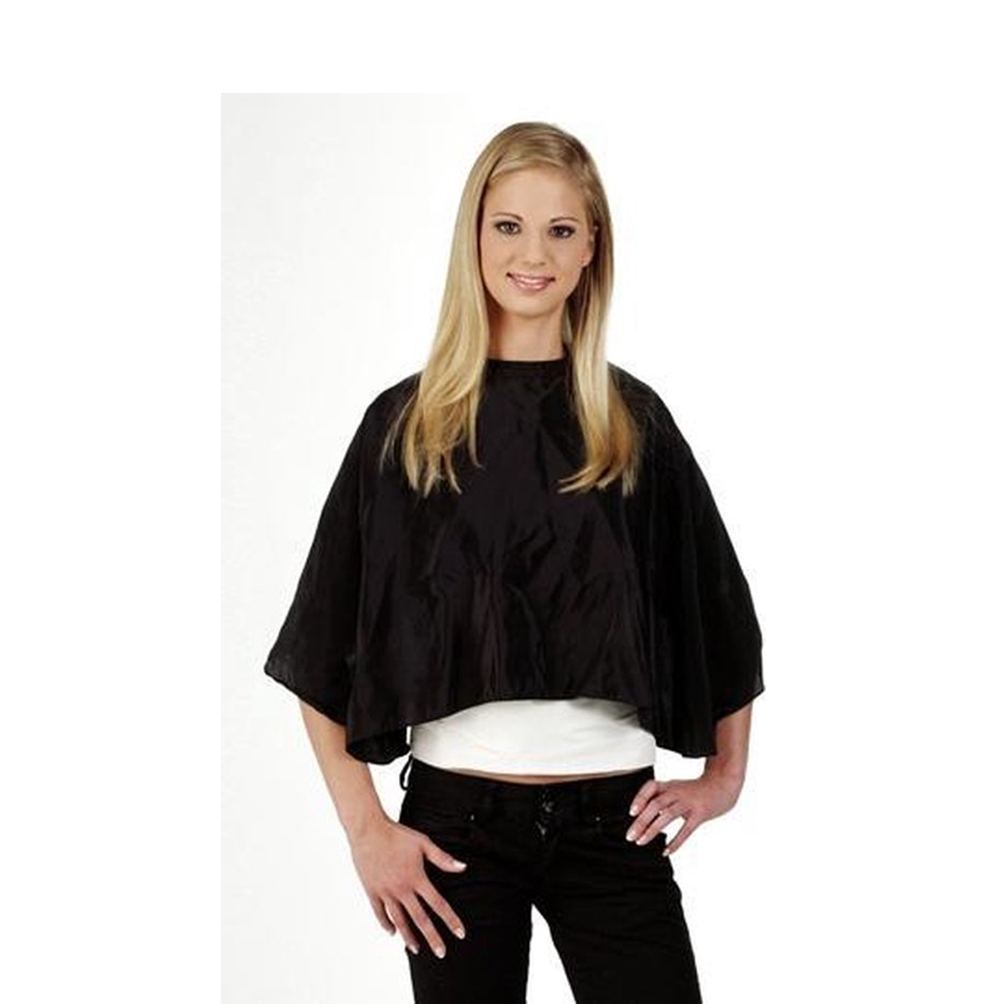 Sibel Epileer Kapmantel Zwart