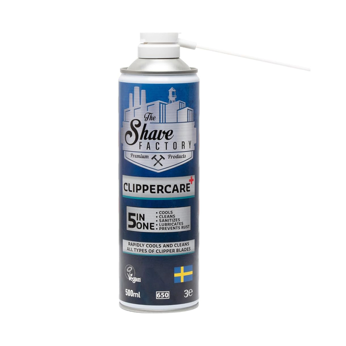 The Shave Factory Clippercare 5in1 Spray 500ml