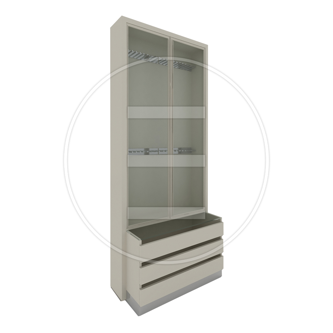 Extensions Kast Bliss Hair Cabinet