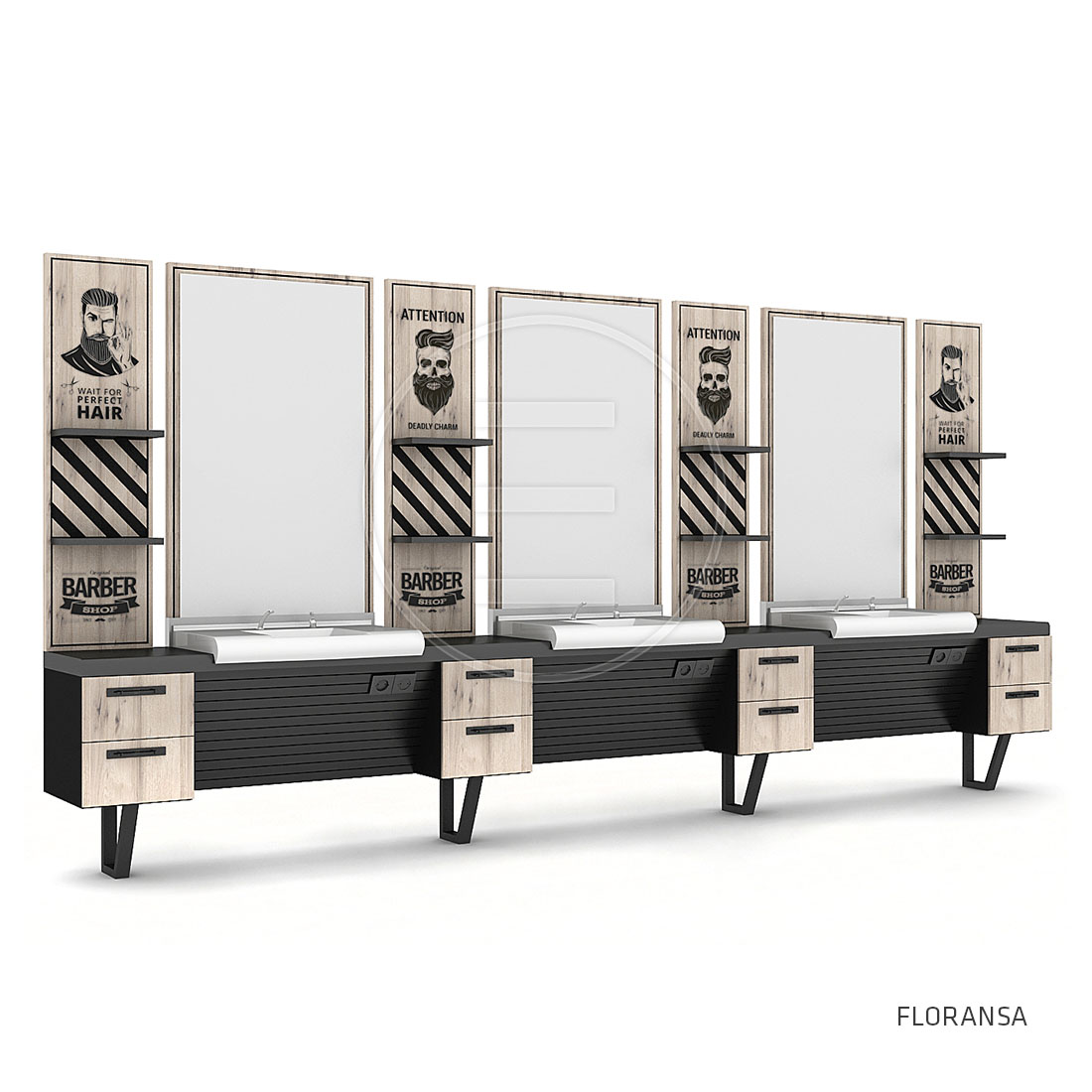 Barbier Unit Ceramix Barber