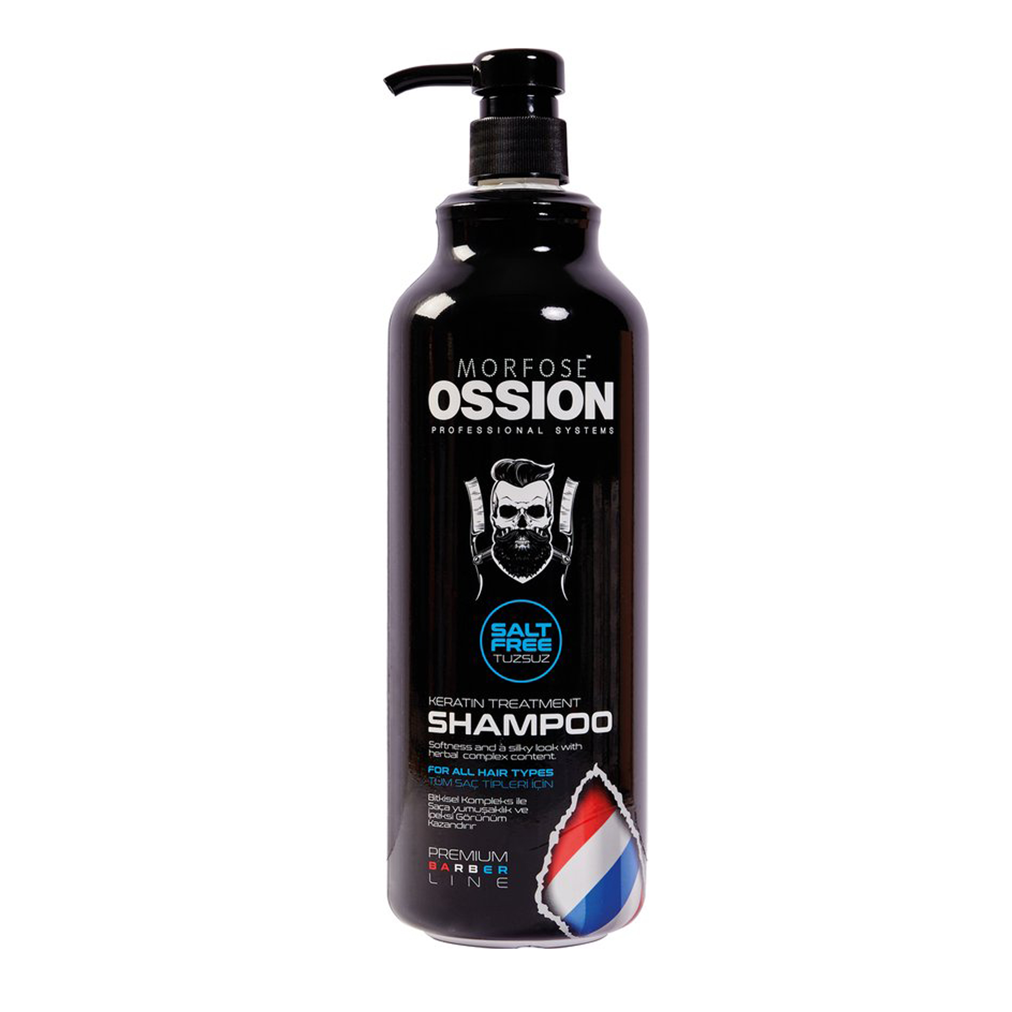 Morfose Ossion Barber Shampoo Salt Free 1000 ML