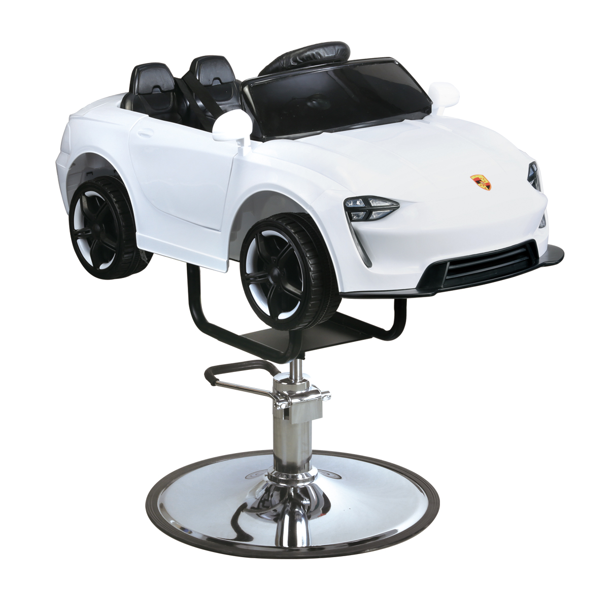 Kinderstoel Porsche Wit Showroommodel