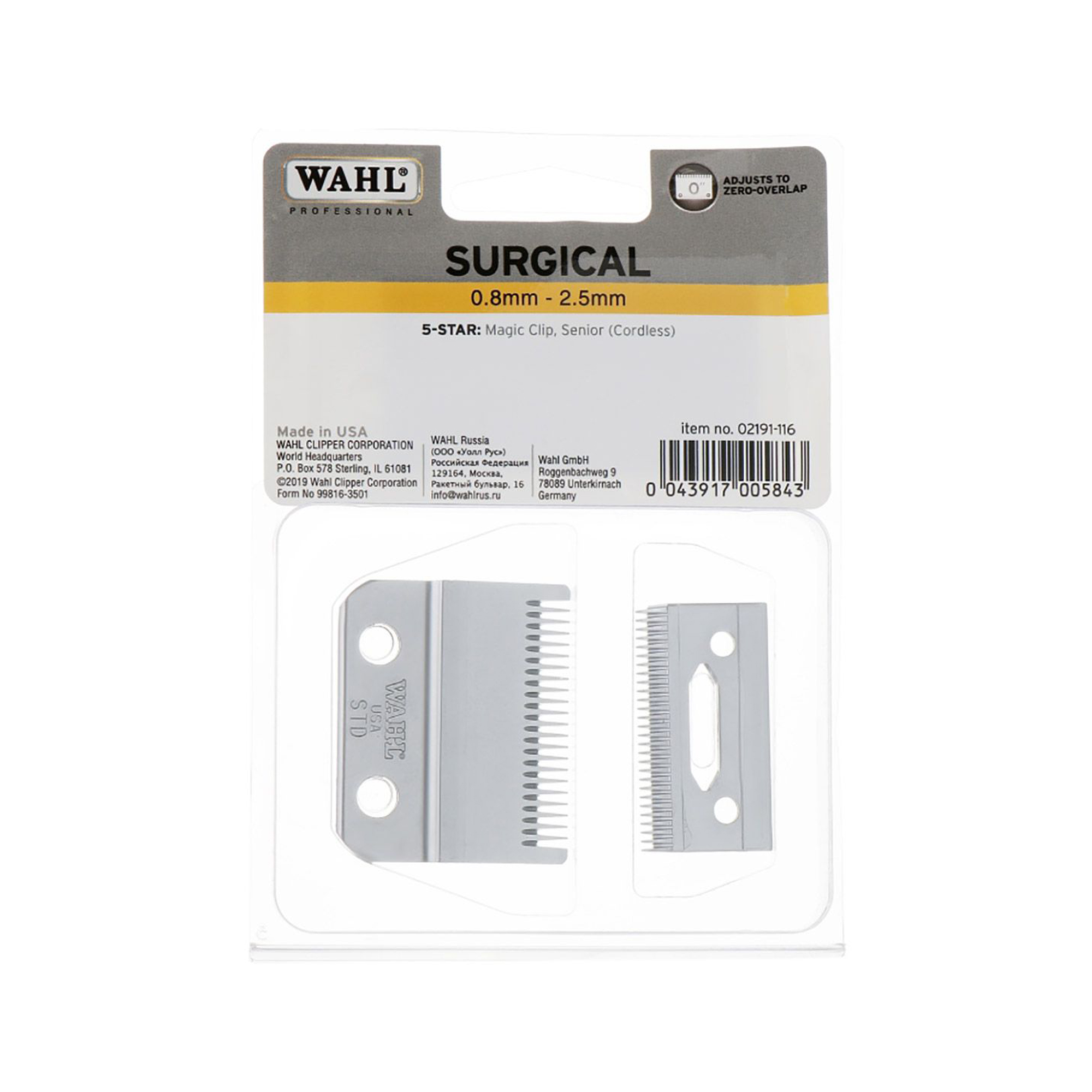 Wahl Snijmes Magic Clipper / Senior Clipper