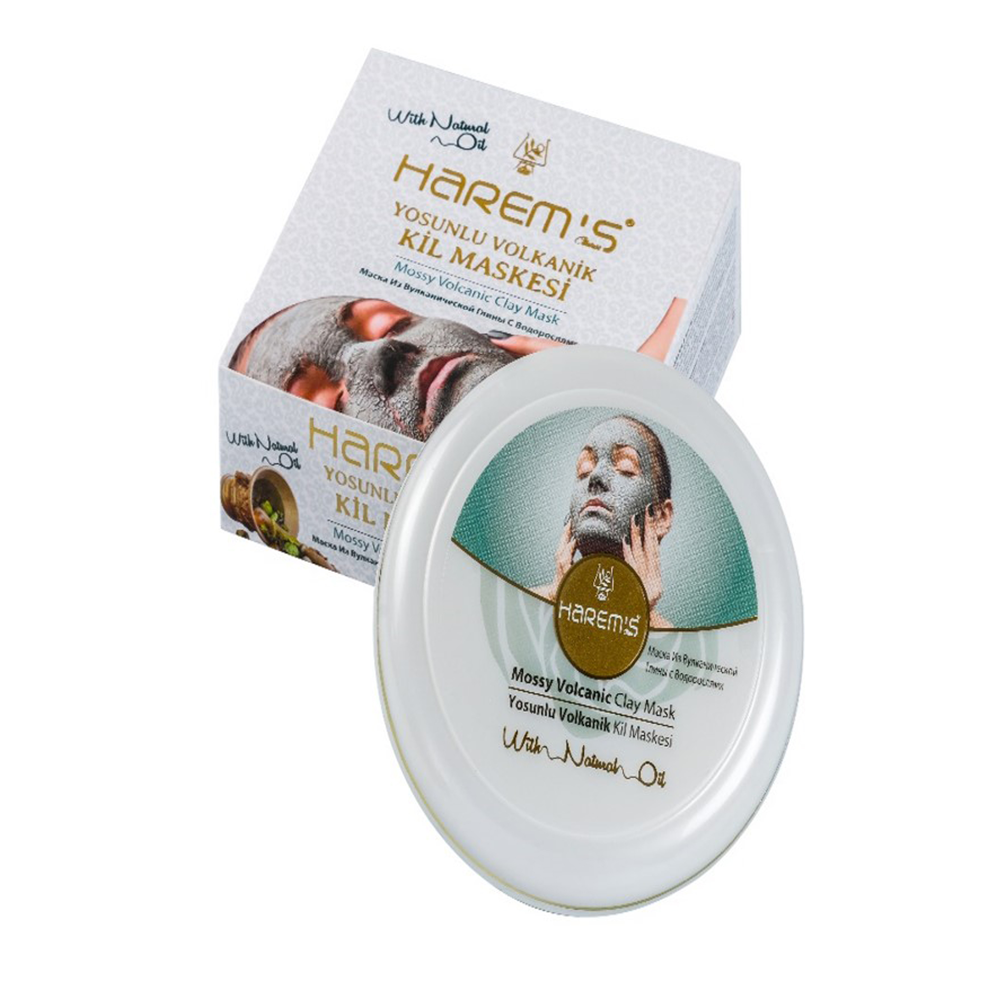 Harem’s Mossy Volcanic Clay Mask 150gr