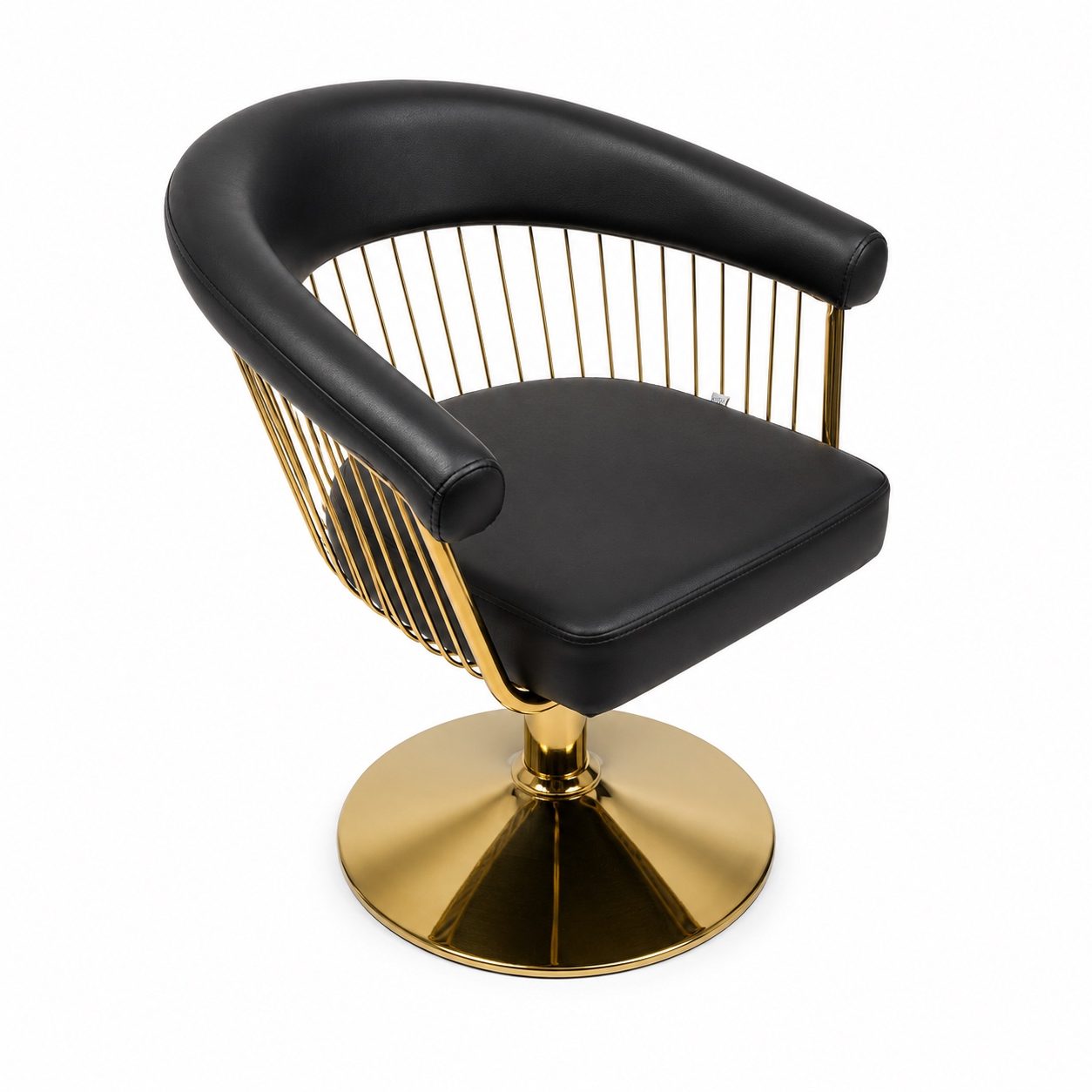 Kappersstoel-Tilli -Gold-1 Kappersstoel Tilli Gold