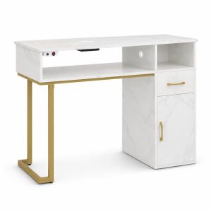 Manicure Tafel Marmer Wit DSS2491