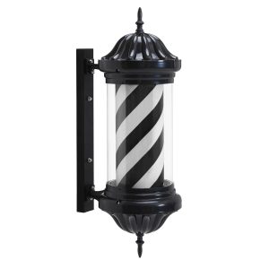 Barbierpaal DSS 70 cm Black