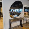 Kaptafel Ovaal Travertin Showroommodel